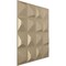 Ekena Millwork 19 5/8in. W x 19 5/8in. H Tristan EnduraWall Decorative 3D Wall Panel Covers 2.67 Sq. Ft. WP20X20TNECE - alternate 3
